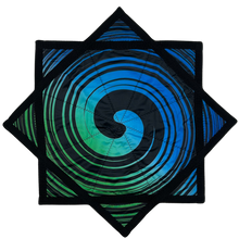 Load image into Gallery viewer, *22 Inch Swirl Blue-Orange Blend