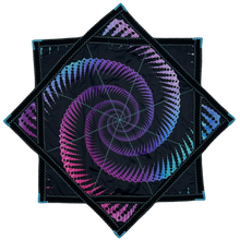 Load image into Gallery viewer, *22 Inch Curl Purple-Blue Blend
